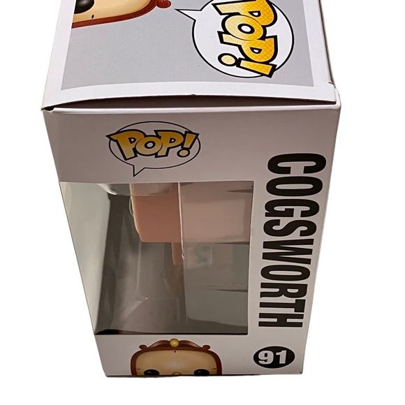 Funko Pop! Disney Cogsworth 91 Beauty & The Beast NEW - Picture 3 of 7